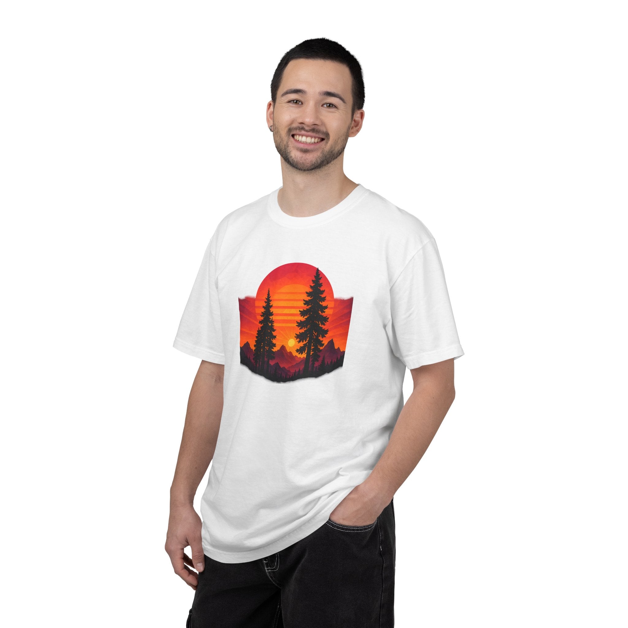 Mountain Sunset Pines T-shirt | Ridgeline Graphic