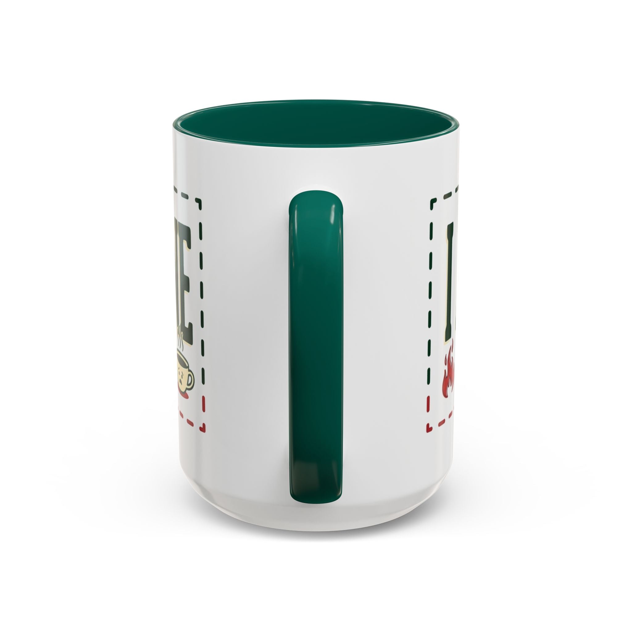 Everything Is Fine funny quote Mug | Colorful 11oz 15oz