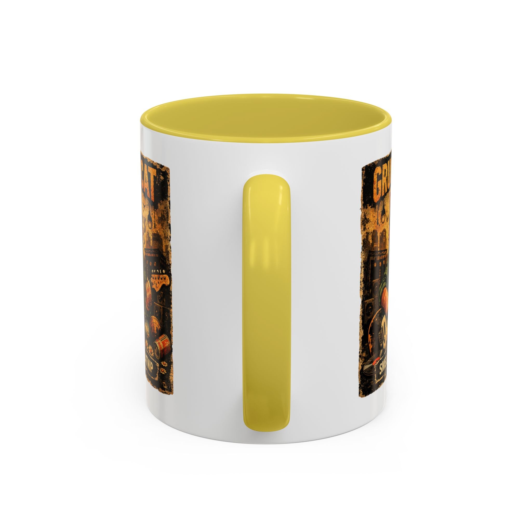 Grunge Cat Smells Like Catnip Mug | Ceramic Coffee Cup