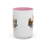 French Bulldog Pasta in Rome Mug | Ceramic Coffee Cup