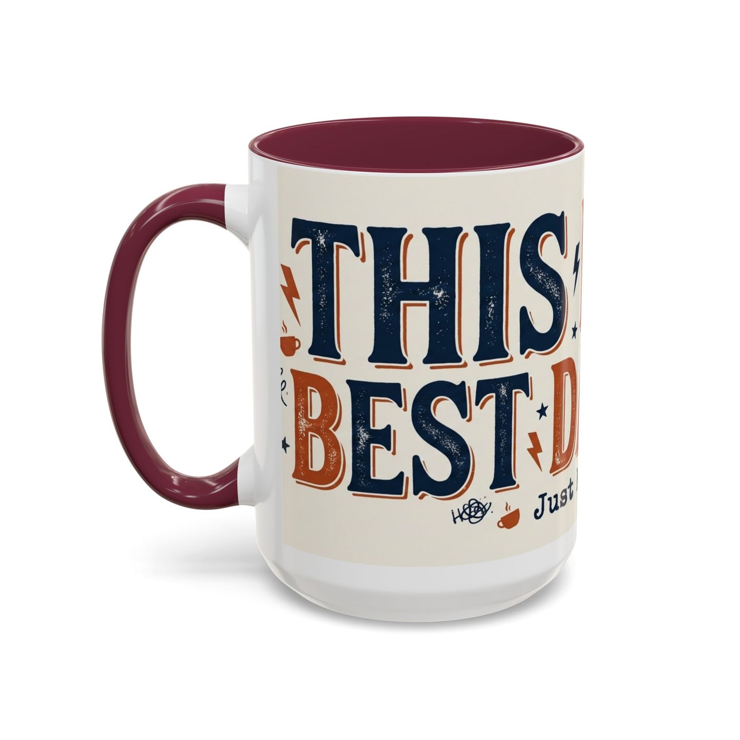 This Is The Best Day Ever mug | Retro typography coffee cup