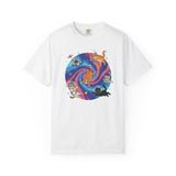 Space Cats floating in galaxy T-Shirt | Astronaut Kittens, Swirling Nebula