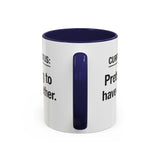 Current Status: Pretending to Have It Together mug | Accent Coffee Mug