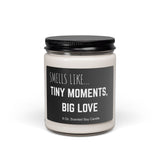 Tiny Moments Big Love – Scented Soy Candle, 9oz Natural Wax (Gift for Partner)