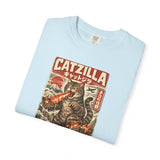 The Reign of Catzilla Unisex Garment-Dyed T-shirt