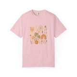 Boho Plants and Dreamcatcher T-Shirt | Rainbow, Monstera, Macrame