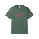No Pickleball Today T-shirt | Funny Pickleball Saying, Pink Stick Figure Design