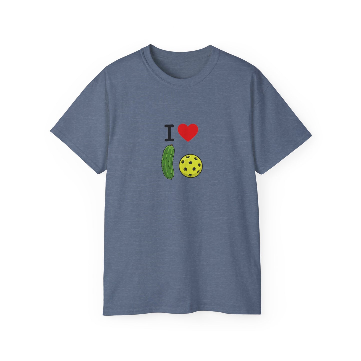 I Heart Pickleball T-Shirt | Pickle & Ball Graphic Tee