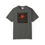 Eternal Voyage Sunset Illustration T-Shirt | Vintage Ocean Scene
