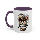 Anxiety in a Cup Coffee Mug | Accent 11oz 15oz