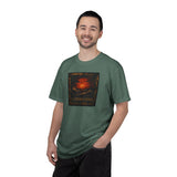 Eternal Voyage Sunset Illustration T-Shirt | Vintage Ocean Scene