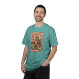 The Reign of Catzilla Unisex Garment-Dyed T-shirt