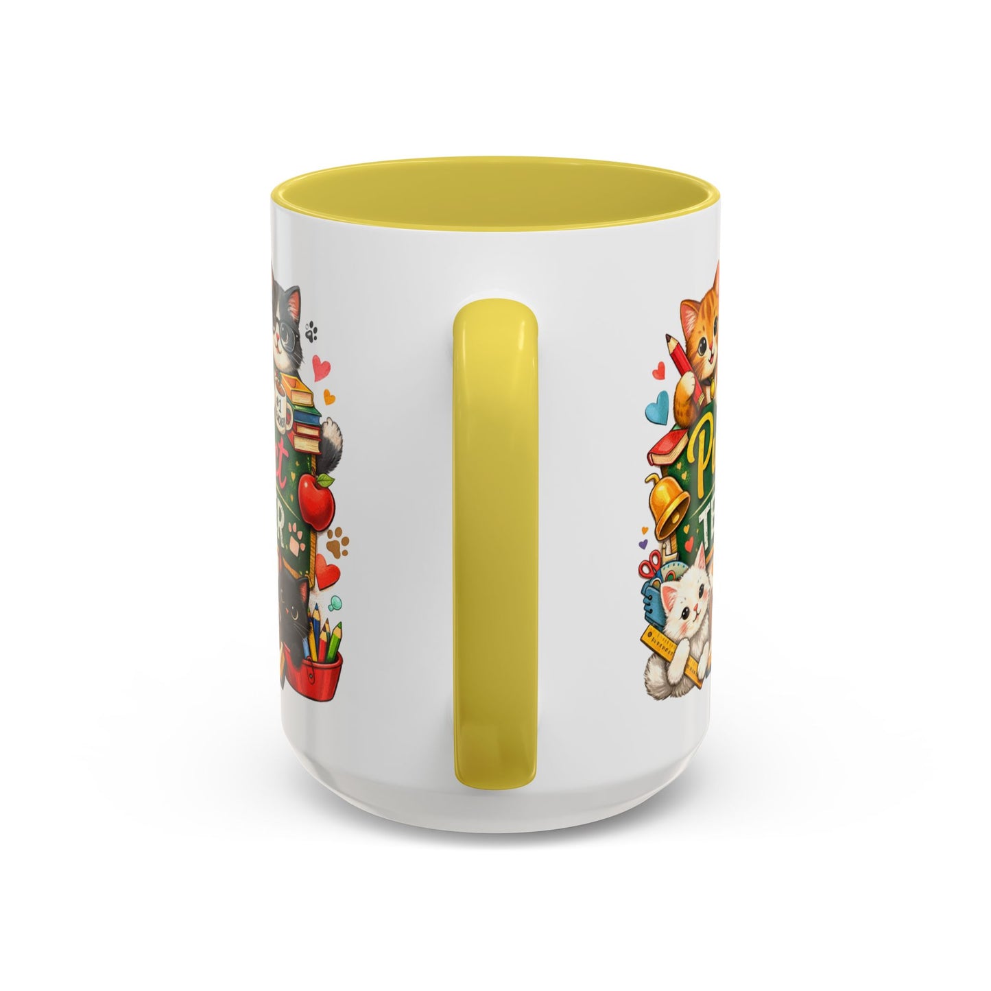 Purr-fect Teacher Mug | Cat Classroom Design, 11oz or 15oz