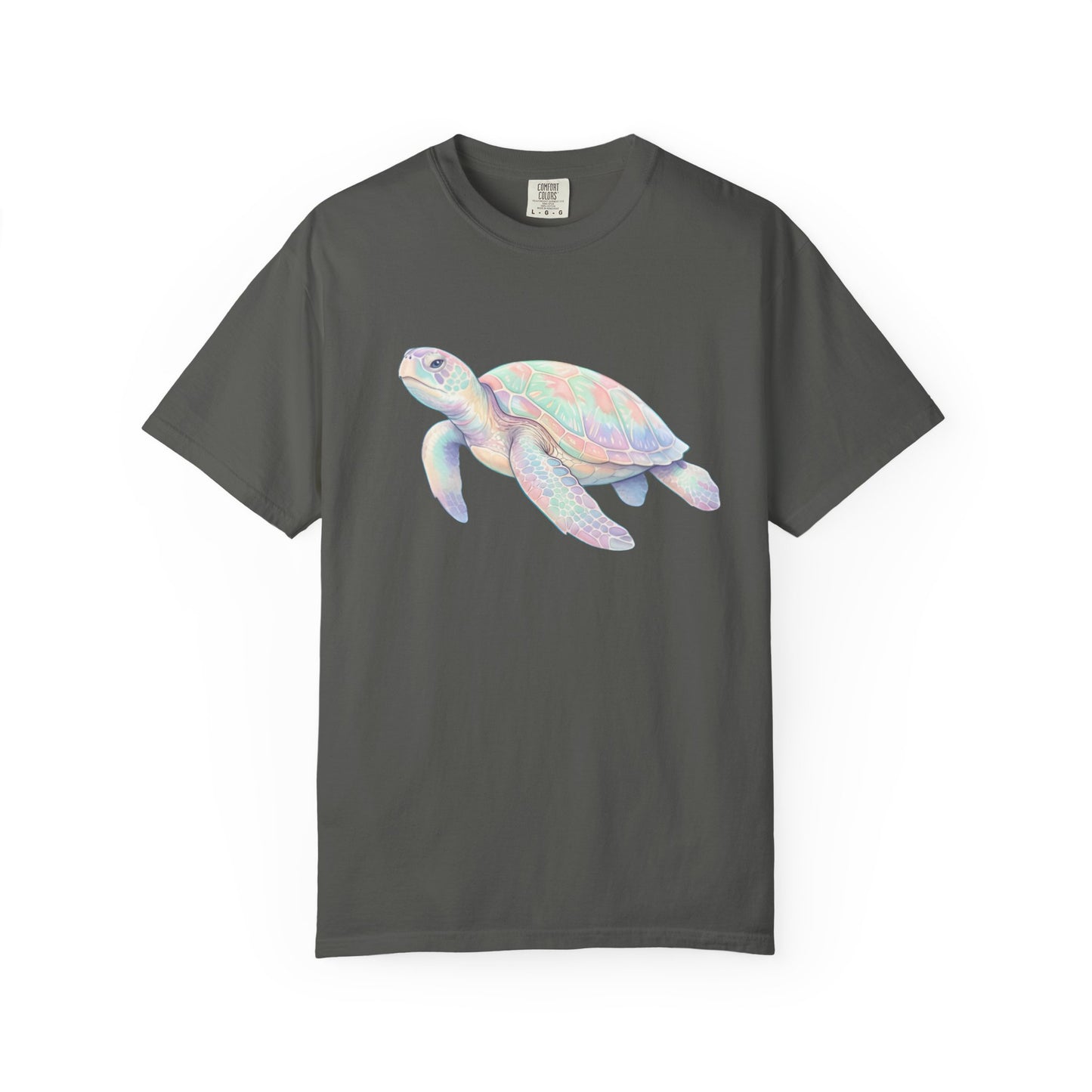 Pastel Sea Turtle T-shirt | Watercolor Marine Life Tee