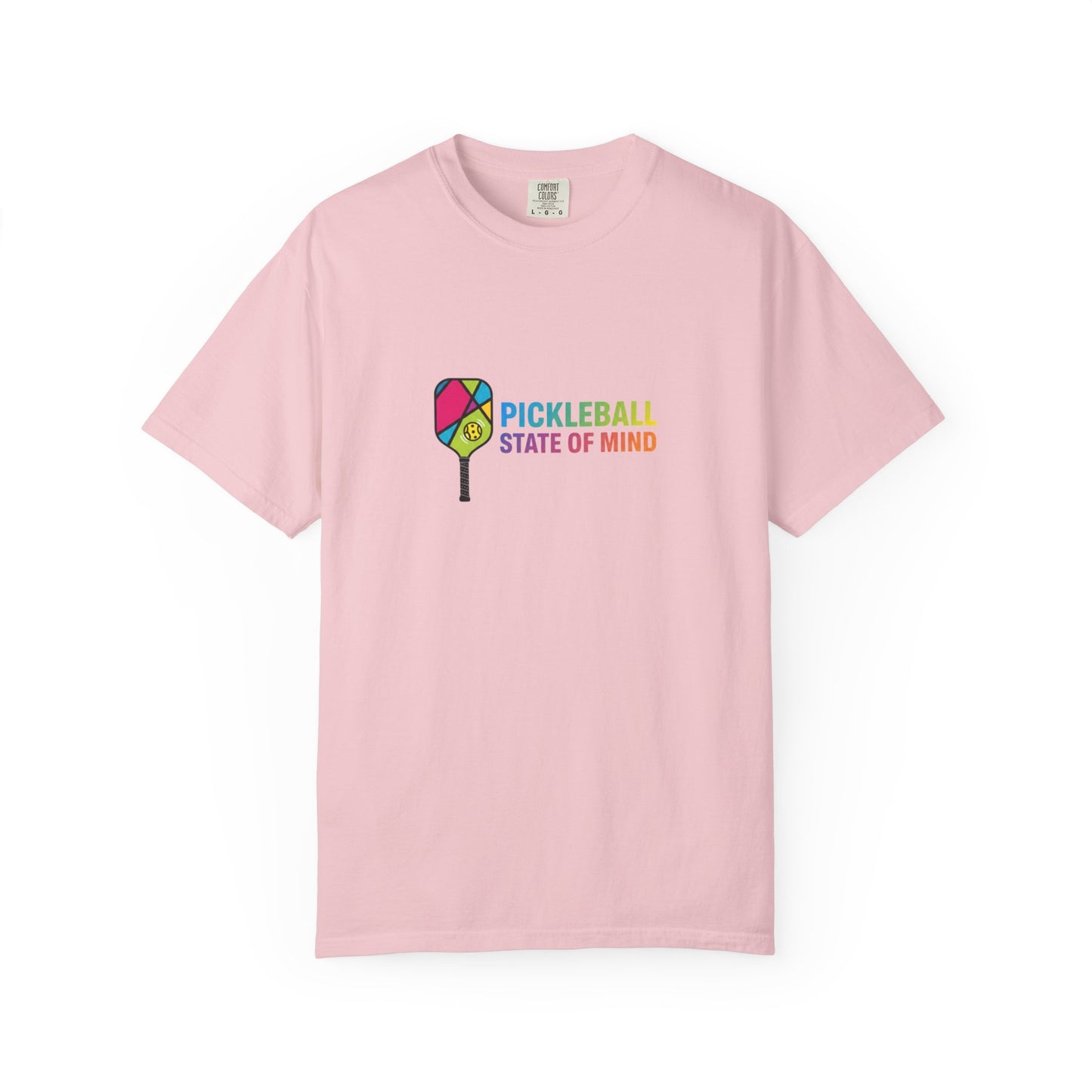 Pickleball State of Mind T-shirt | Colorful Paddle Graphic