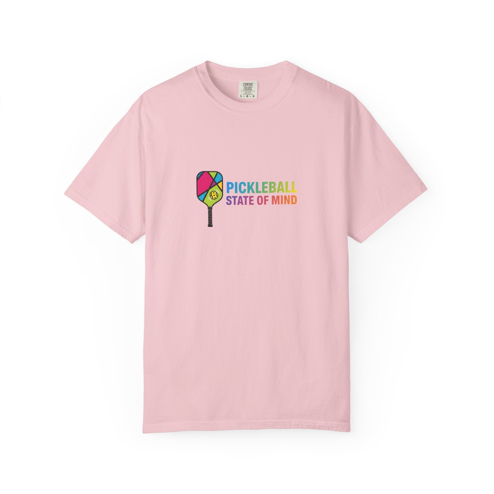 Pickleball State of Mind T-shirt | Colorful Paddle Graphic
