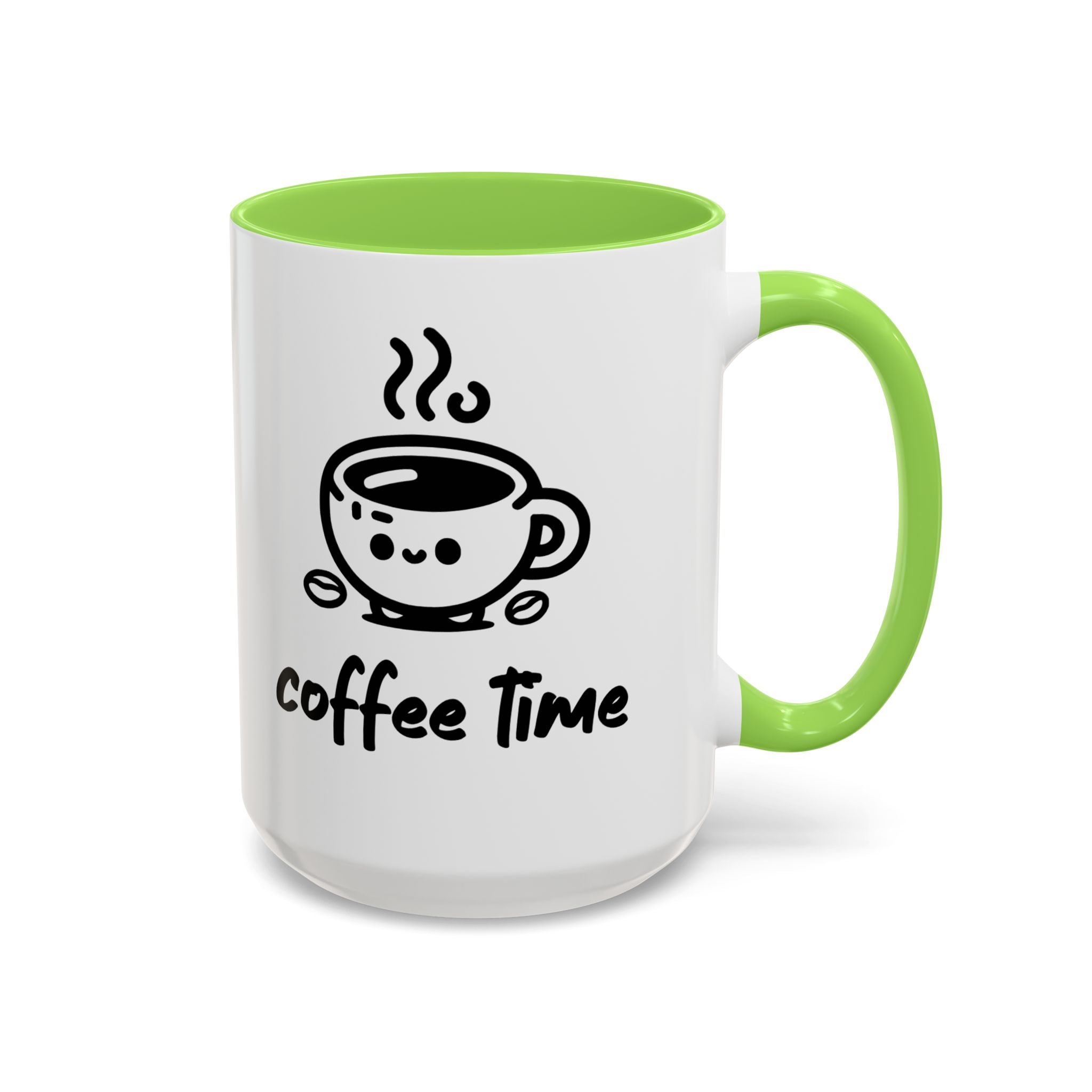 Kawaii Coffee Time Mug | Ceramic Coffee Mug