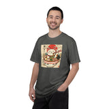 Maneki Neko Ramen Cat T-shirt | Lucky Cat Bowl Graphic Japanese Style