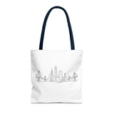 San Francisco Skyline Tote Bag | Minimal City Line Art