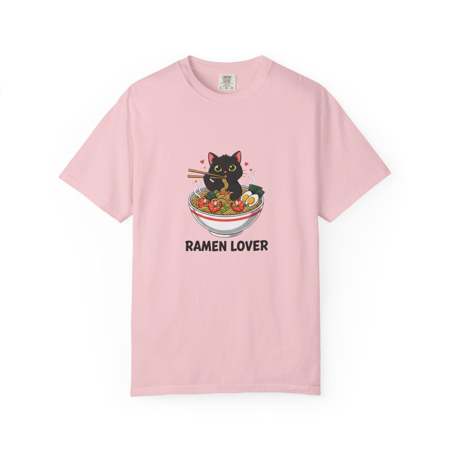 Ramen Cat Garment-Dyed T-shirt