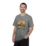 Road Trip '76 T-shirt | Vintage Camper Van Sunset Graphic