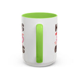 Hug in My Mug Mug | Cute Pink Cup, Heart Coffee Design