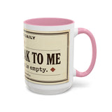 Do Not Speak To Me Mug | Prescription Coffee Mug, Funny Morning Quote