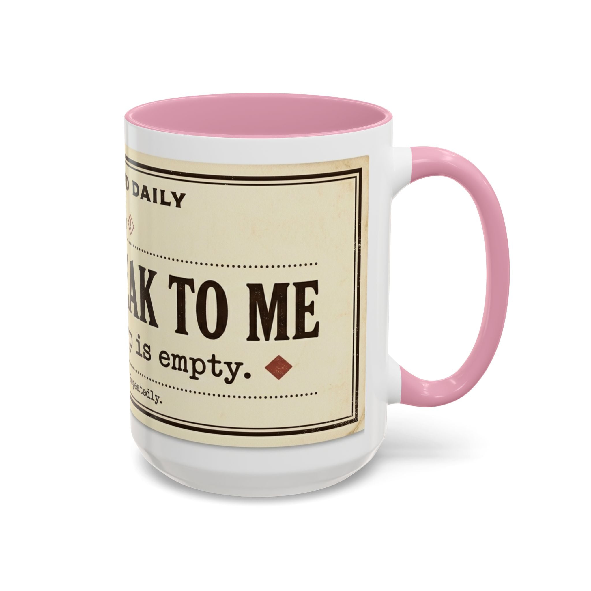 Do Not Speak To Me Mug | Prescription Coffee Mug, Funny Morning Quote