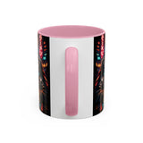 Cyberpunk Sushi Cat Mug | 11oz 15oz Ceramic Coffee Cup