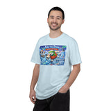 Arctic Dink Polar Bear Pickleball T-Shirt | Retro Game Art