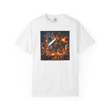 Giant Catzilla Kaiju Rampage T-Shirt | Neon City Monster Battle