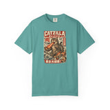The Reign of Catzilla Unisex Garment-Dyed T-shirt