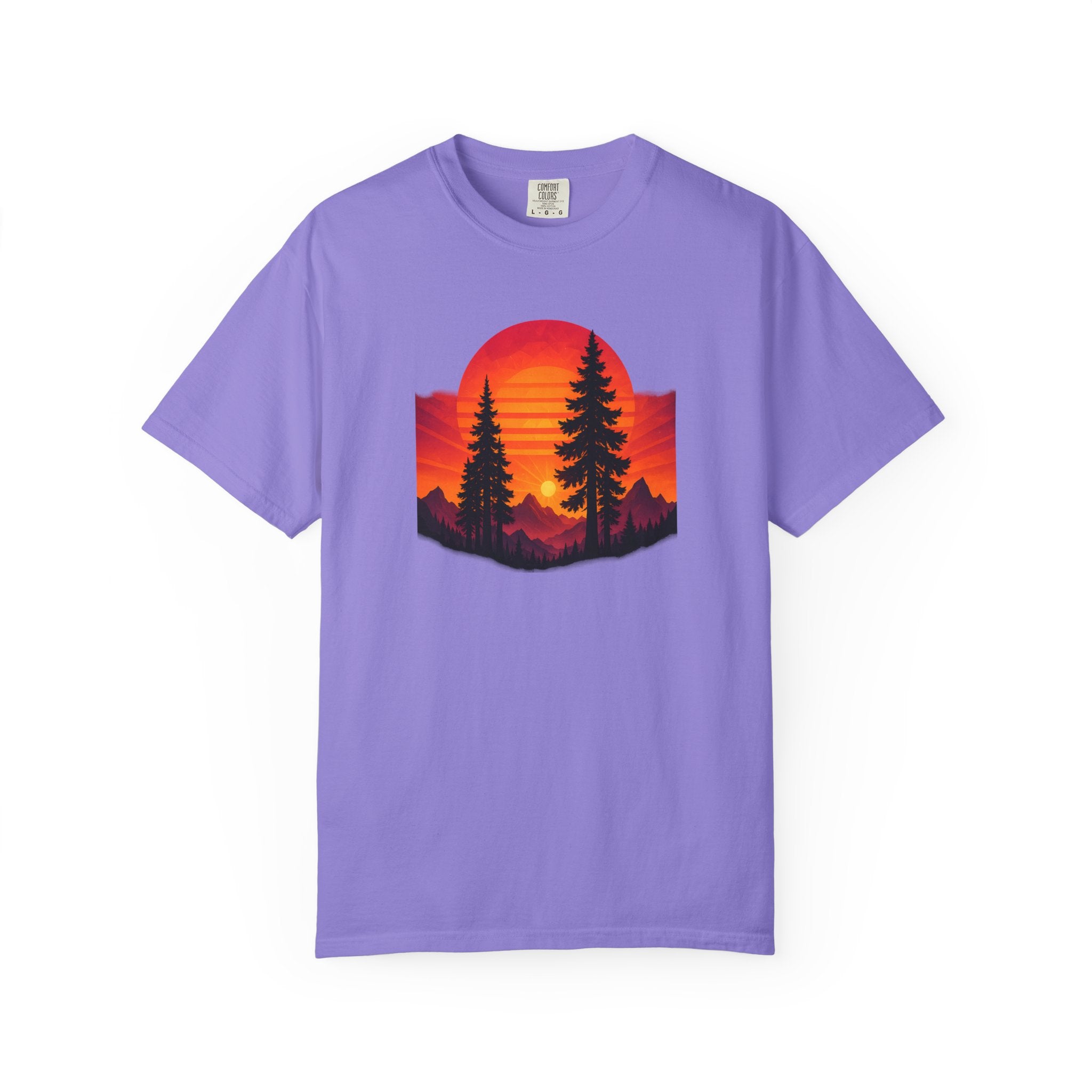 Mountain Sunset Pines T-shirt | Ridgeline Graphic