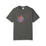 Rainbow Dandelion Tee | T-Shirt, Colorful Seed Puff Design