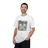 Cozy Puppy Illustration T-shirt | Whimsical Dog-Friendly Art