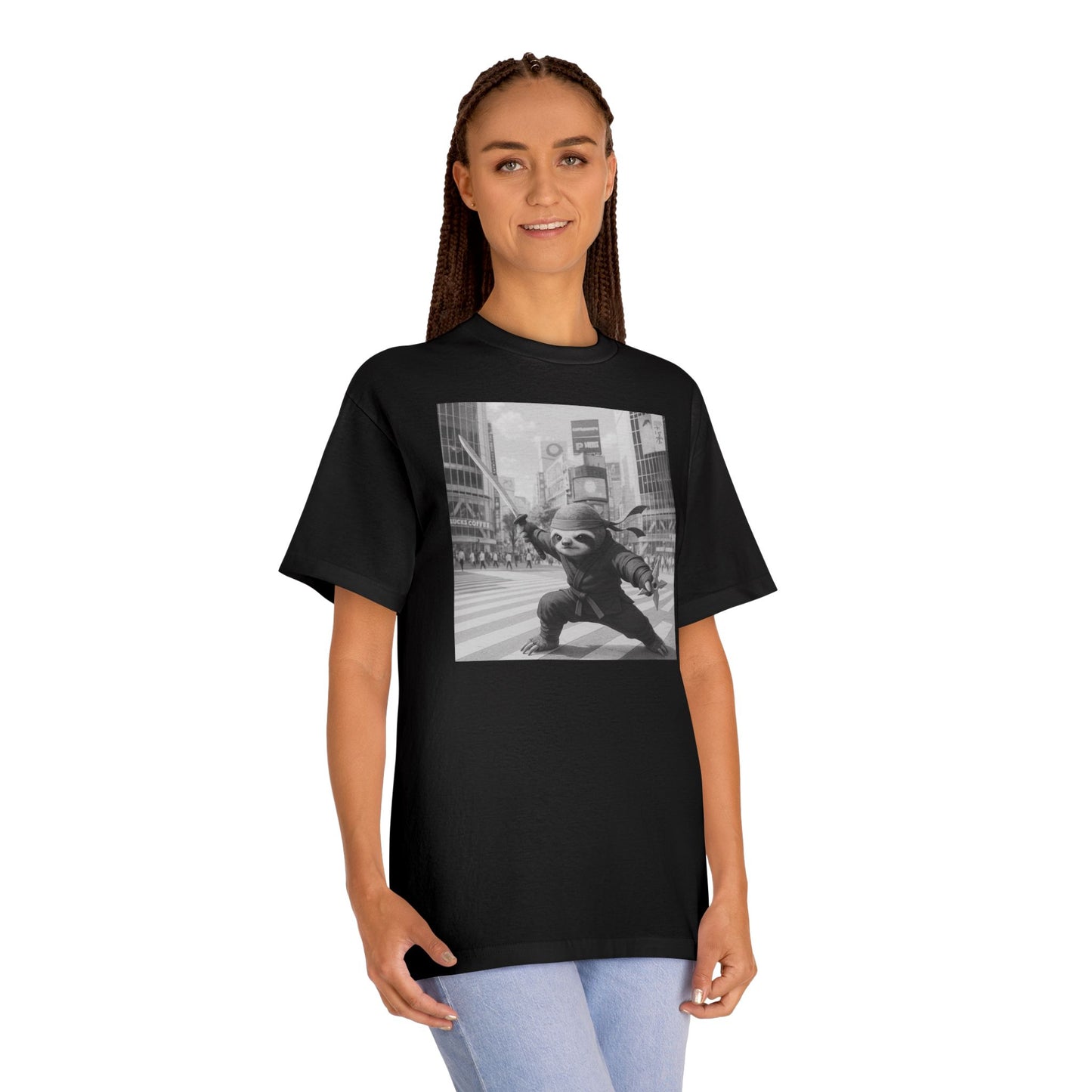 Un-Hurry Sloth Ninja Tee | Slow Living, Zen Grit, Stealth-Lag Design