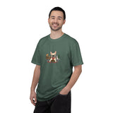 French Bulldog Chef T-shirt | Cute Dog Cooking Illustration, Bistro Theme