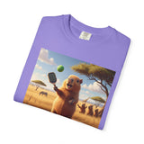 Capybara Pickleball T-shirt | Cute Animal Sports Meme