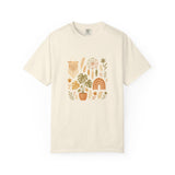 Boho Plants and Dreamcatcher T-Shirt | Rainbow, Monstera, Macrame
