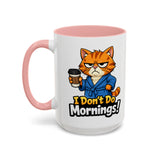 Grumpy Cat Good Morning Coffee Mug | Cat Lover 11oz 15oz