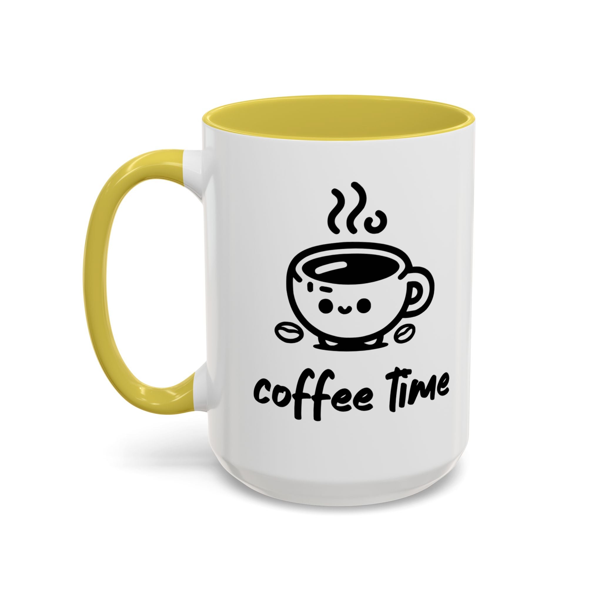 Kawaii Coffee Time Mug | Ceramic Coffee Mug