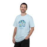 Arctic Rally Polar Bears Playing Pickleball T-Shirt | Northern Lights Illustration