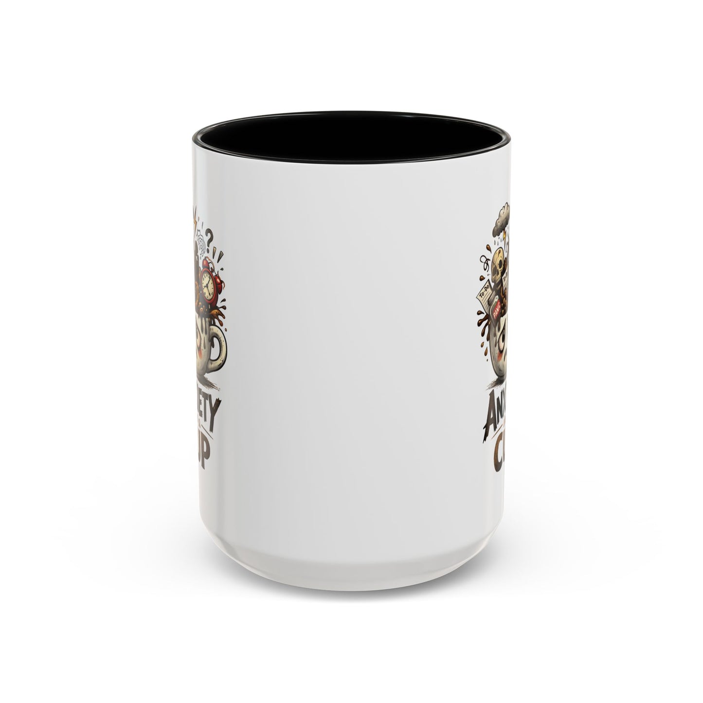 Anxiety in a Cup Coffee Mug | Accent 11oz 15oz