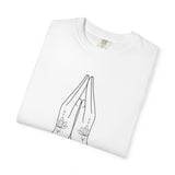 Yoga Namaste Praying Shirt – Unisex Spiritual Hands Henna Tattoo Tees