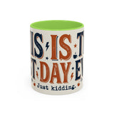 This Is The Best Day Ever mug | Retro typography coffee cup