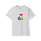 I Heart Pickleball T-Shirt | Pickle & Ball Graphic Tee