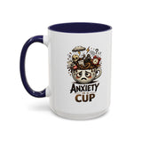 Anxiety in a Cup Coffee Mug | Accent 11oz 15oz