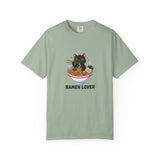 Ramen Cat Garment-Dyed T-shirt