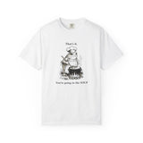 Funny Chef Frog Soup T-shirt | Toad Cooking Quote Tee