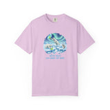 Arctic Rally Polar Bears Playing Pickleball T-Shirt | Northern Lights Illustration
